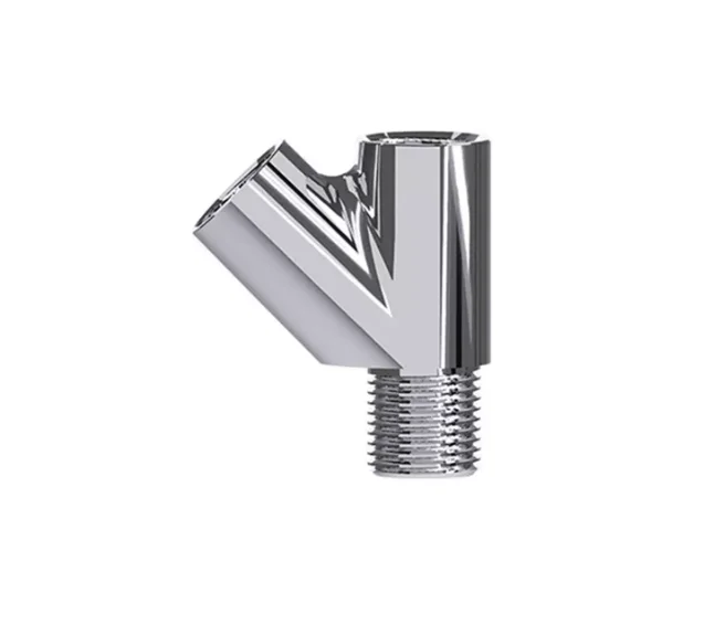 Chrome 1/2X1/2X1/2 BLUKIT diverter