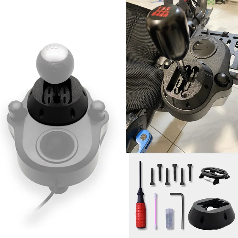 For Logitech Hand Shift G29 G27 G923 advance Kit Remote Control Toy Accessories H Gear Shifter Mod Damping Simulated Racing Game view 2
