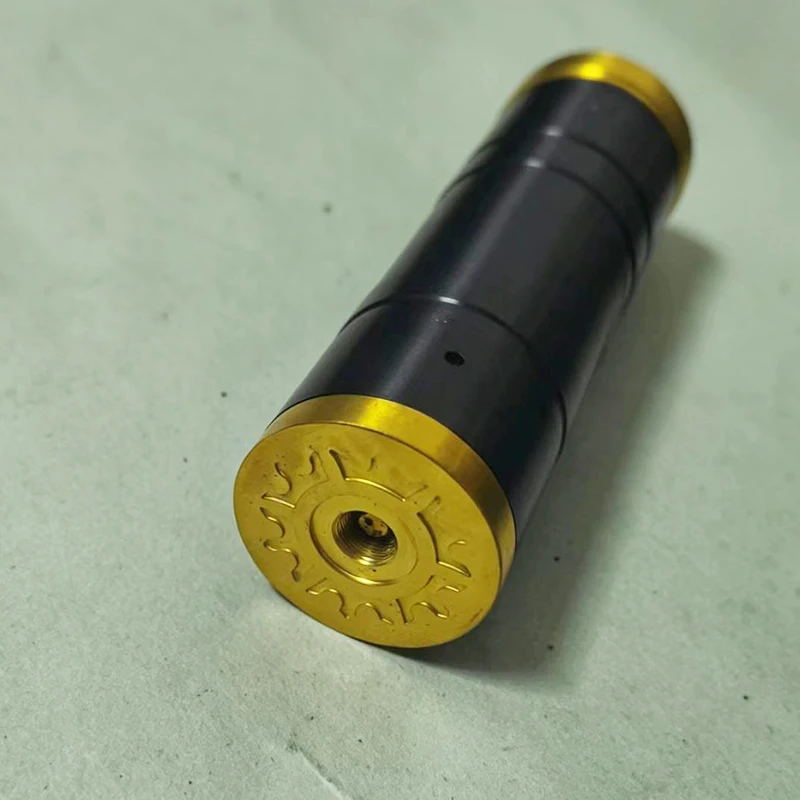 Masterpiece THE kingpin mech mod, herhangi bir 26650 18650 pil için uygundur 30mm Cam Tüp Geniş bakır negatif pin Dekoratif aksesuarlar