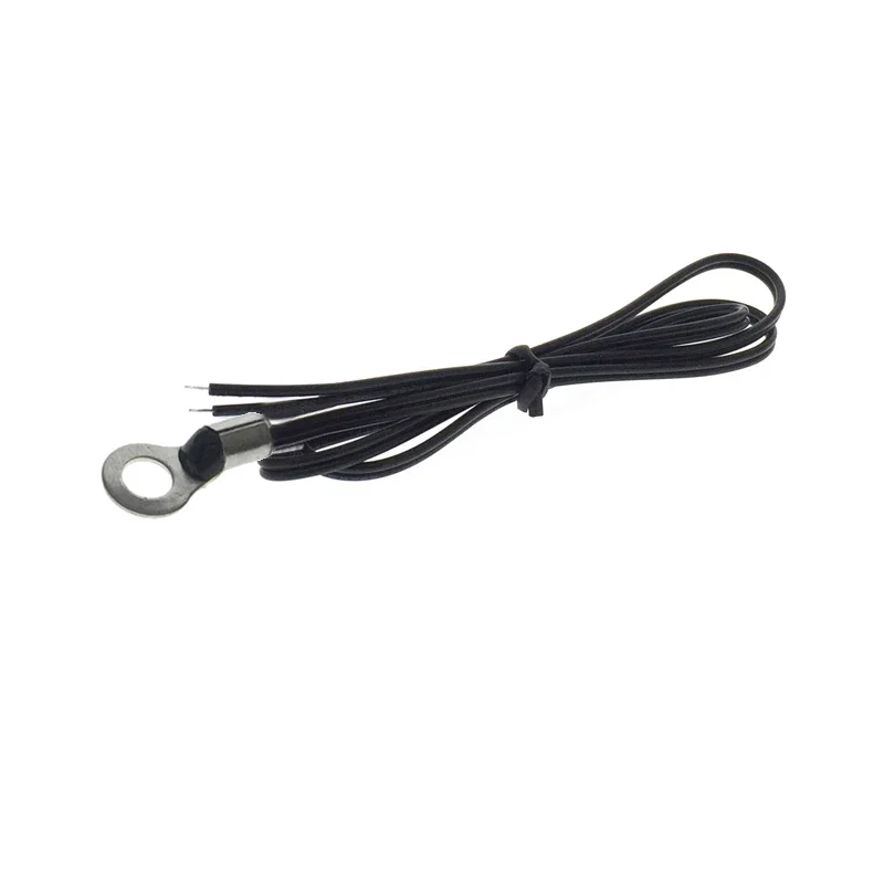 10pcs Temperature Sensor Surface Fixed 5.5-5 Resistance 10k B Value 3950 Error 1% L=50CM Temperature Probe NTC Thermistor
