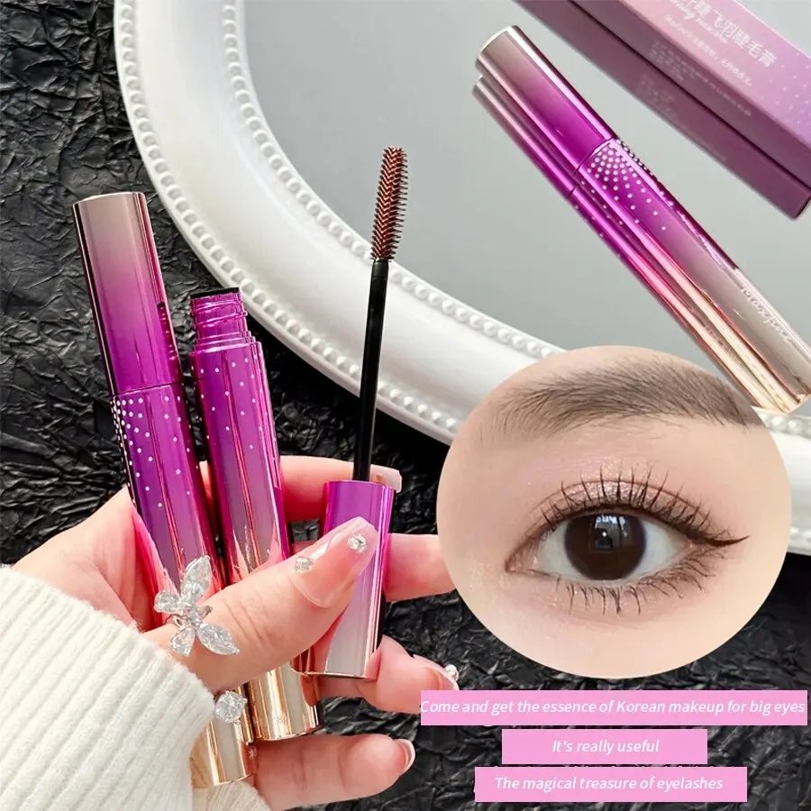 Waterproof Volumizing Mascara Lengthening Curling Thick Lash Lifting Long Lasting No Smudge Eye Makeup