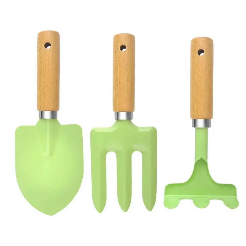 

New 3Pcs Candy Color Garden Tools Multifunctional Garden Tools Trowel Rake Shovel Garden Toy Gardening Hand Tools Garden