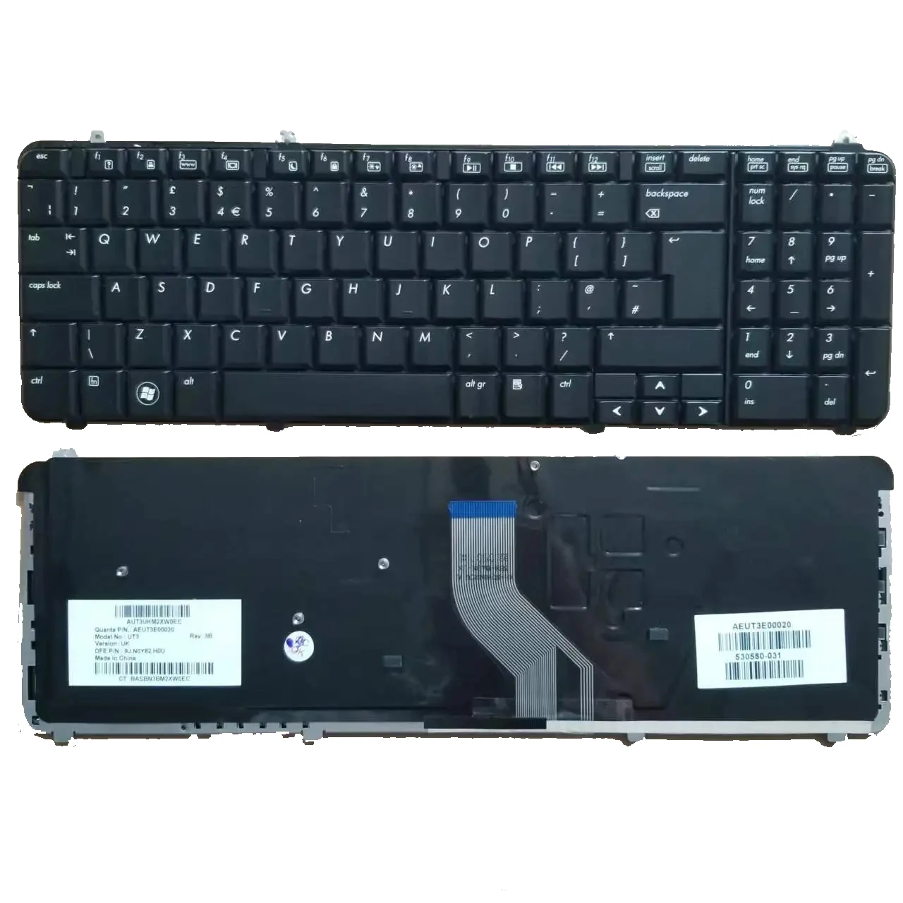 

Новая клавиатура для ноутбука HP Pavilion DV6-1000 DV6-1100 Black