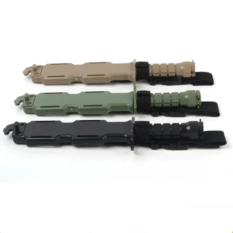 

REikirc Rubber Knife Training Sheath Knife Model Toy Military Training Model Tactical Enthusiasts Combat Knife Moddle