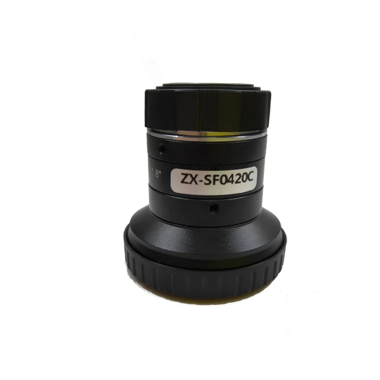 Hot Sale High Quality 4mm  fixed focal length lenses 1/1.8 inch Industrial Camera Lenses