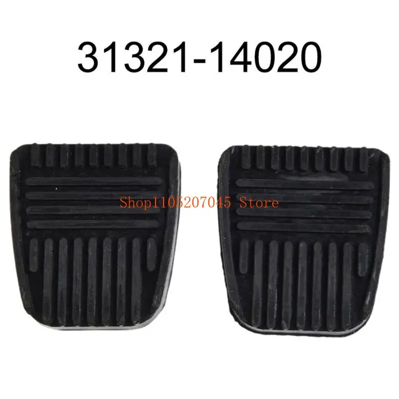 

37cd 1 Pair Auto Brake Clutch Pedal Cover 31321-14020 Clutch Brake Pedal Rubber Pad for CelicaPaseo