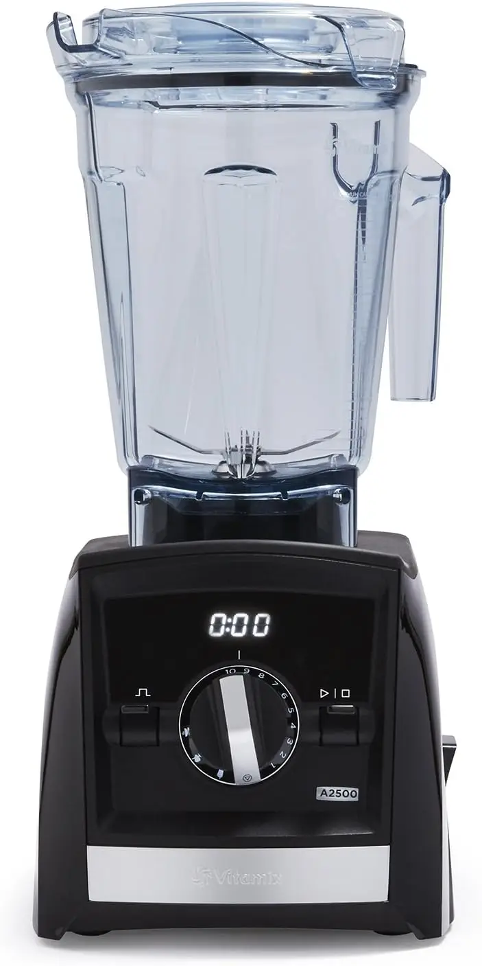 A2500 Ascent Series Smart Blender, Professional-Grade, 64 oz. Low-Profile Container, Black