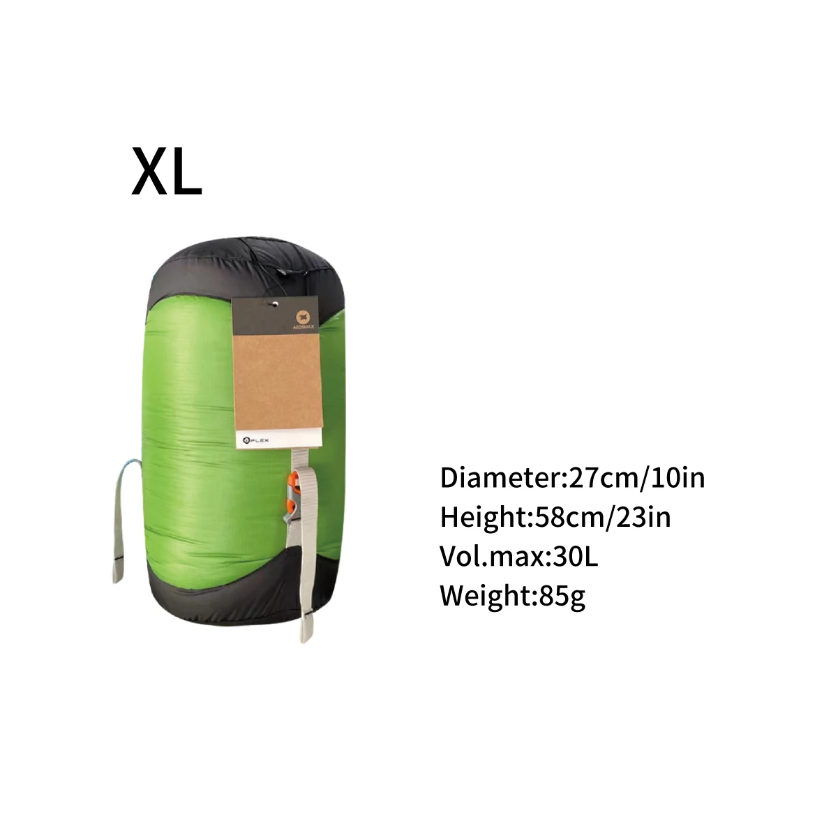 AEGISMAX Outdoor Camping Wasserdichter Kompressionssack Schlafsack Zubehör Ultraleichter Sack Nylon Aufbewahrungstasche 5