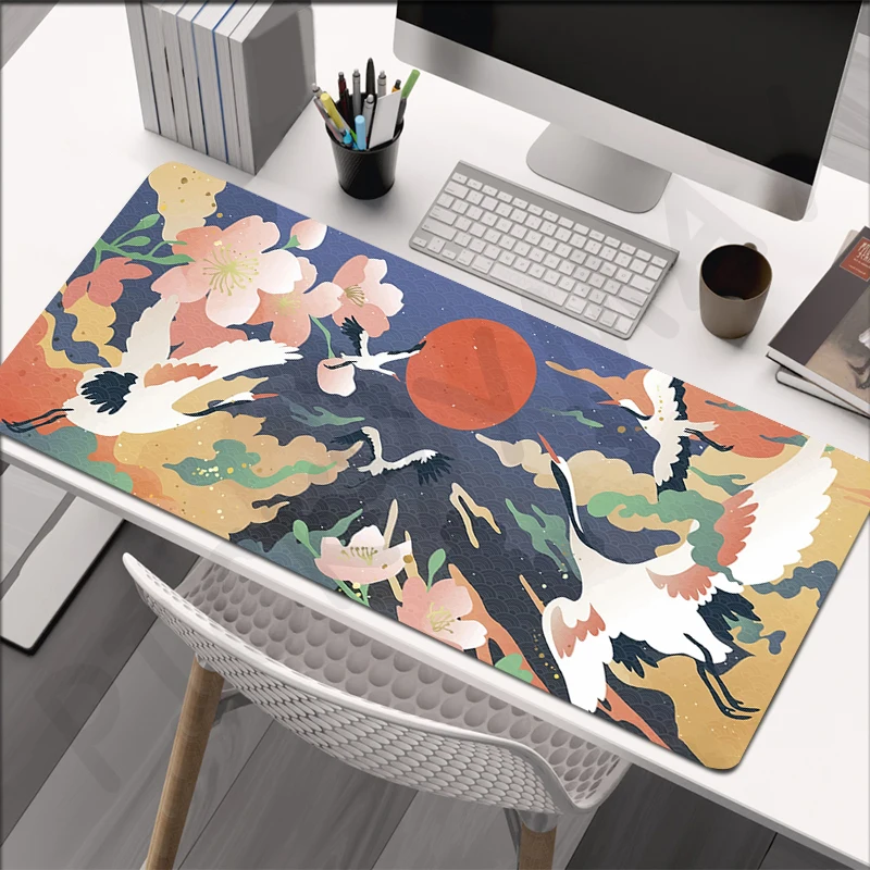 

Ink And Wash Large Mouse Pad 100x50cm Big Computer Mousepads Gaming Mousepad Big Keyboard Mat Gamer Mouse Pads Desk Mats