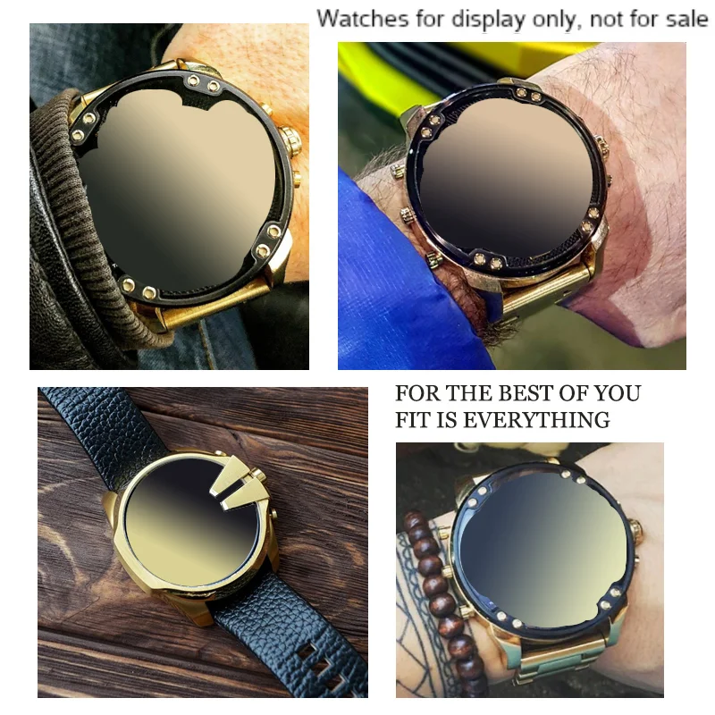 24mm 26mm 28mm metal strap bracelet For Diesel DZ7333 7371 7331 DZ4344 large dial watchband men stainless steel strap black gold