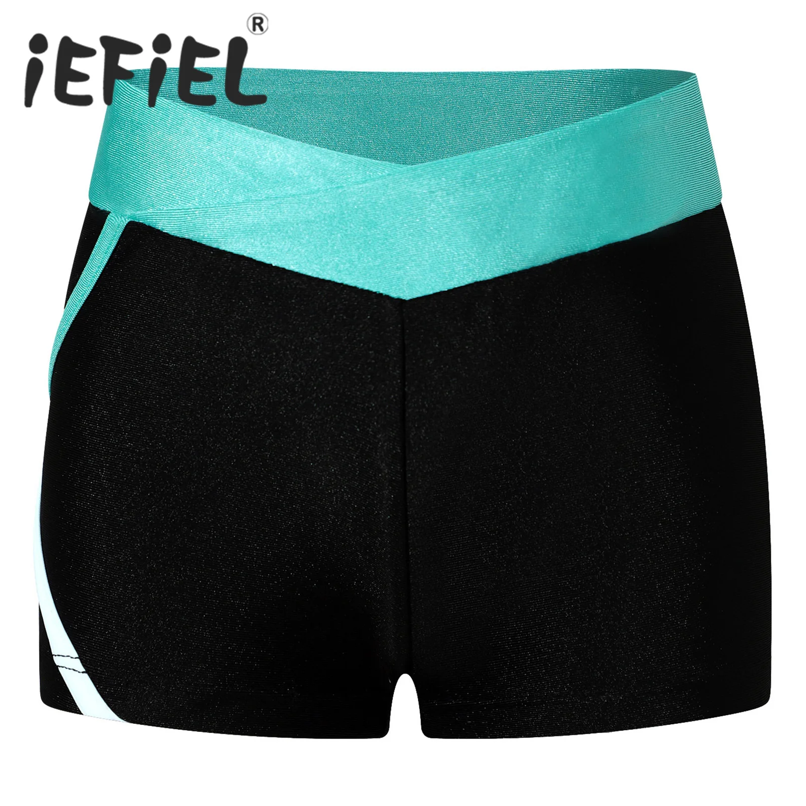 Kids Girls Stretchy Ballet Dance Shorts Skinny Bottoms Sports Gymnastics Exercise Fitness Workout Shorts Hot Pants Activewear