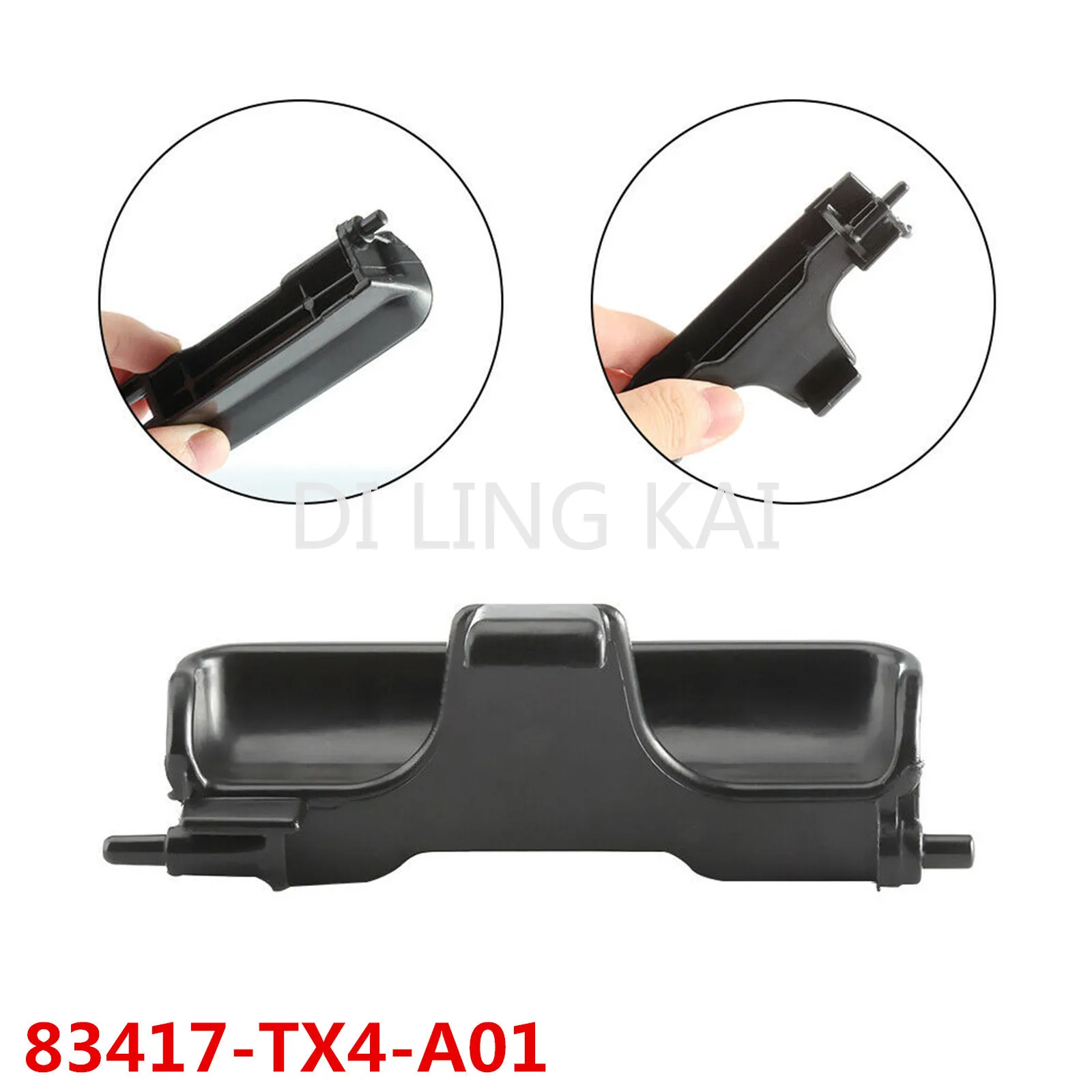

Armrest Cover Lock for Acura RDX 83417-TX4-A01 The Armrest Lock Plate Cover Center Console Lock Latch