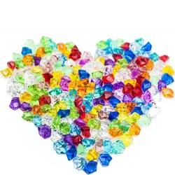 50PCS Plastic Crystal 25*18mm Acrylic Crystal Diamond Pawn Irregular Stone Party & Holiday DIY Decorations