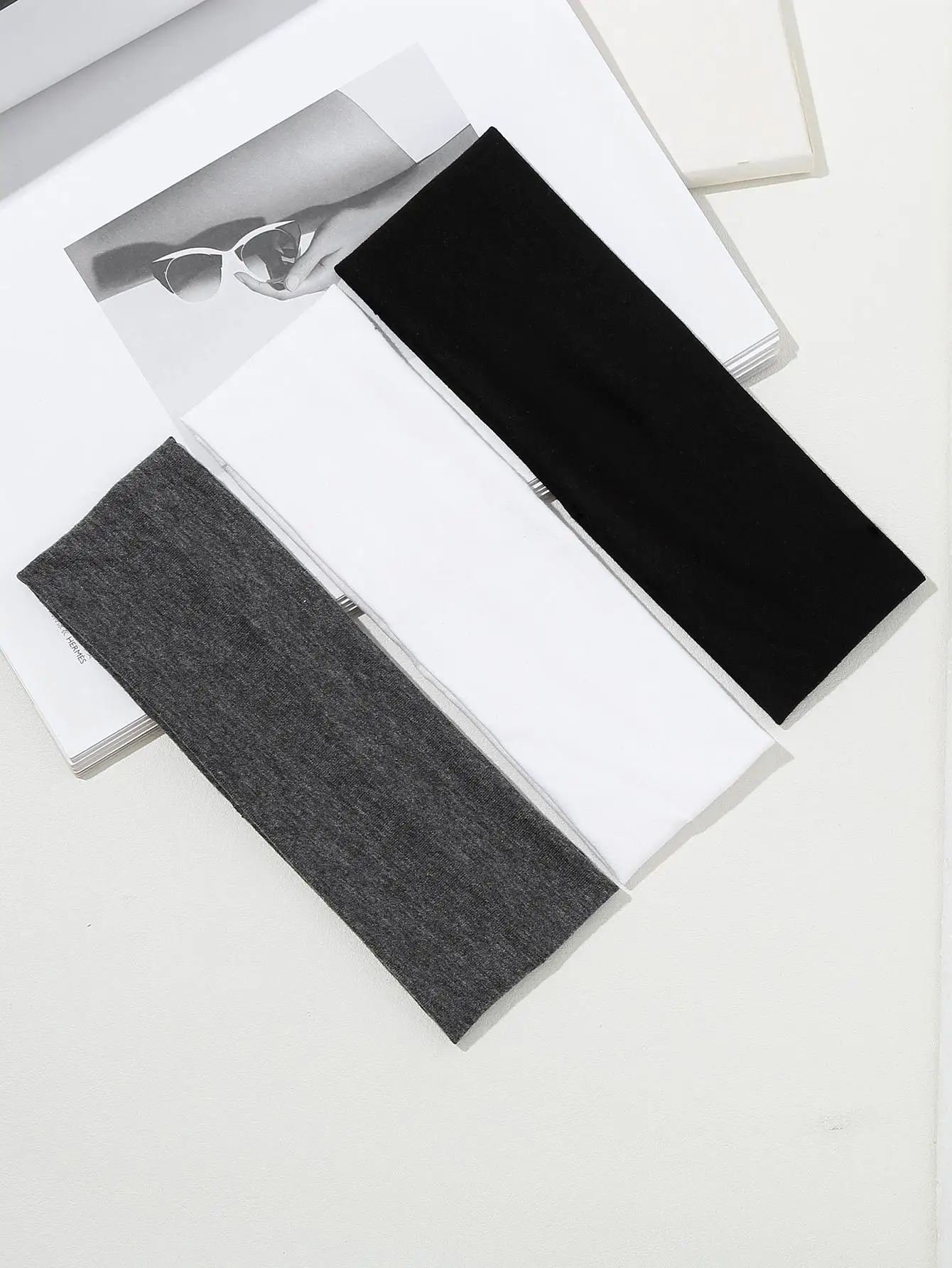 

3pcs Solid Color Sport Headbands Casual,Gym Hair Band Turban Headband Sweatband, School Stuff, College Fall Winter Hair Accessories For Women For Vacation Outfits Woman Elegant Scarf Women Bandanas Soft Headwrap Summer Outfits