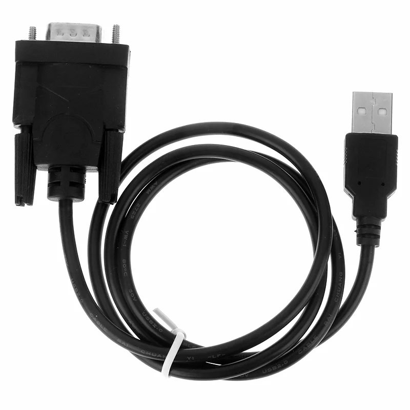 USB RS232 zu DB 9-poliger Stecker Adapter Konverter unterstützt Win 7 8 10 Pro System verschiedene PC-Anschlüsse serielle Geräte Kabel