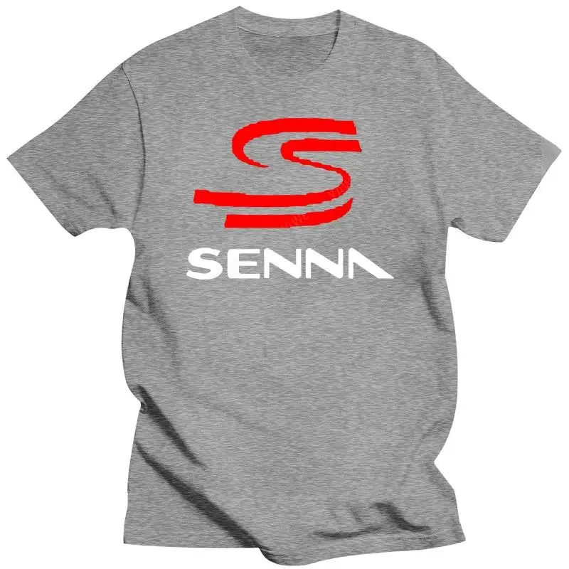 Fashion Men\'S Ayrton Senna Legend Racer T-Shirt Newest Fashion Summer Short Sleeves Cotton Fashion Oversized T Shirts