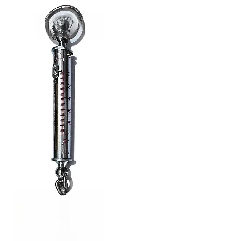 Spring tension meter LTZ tube type dynamometer tension Newton force bar spring scale student mechanics test teaching aid
