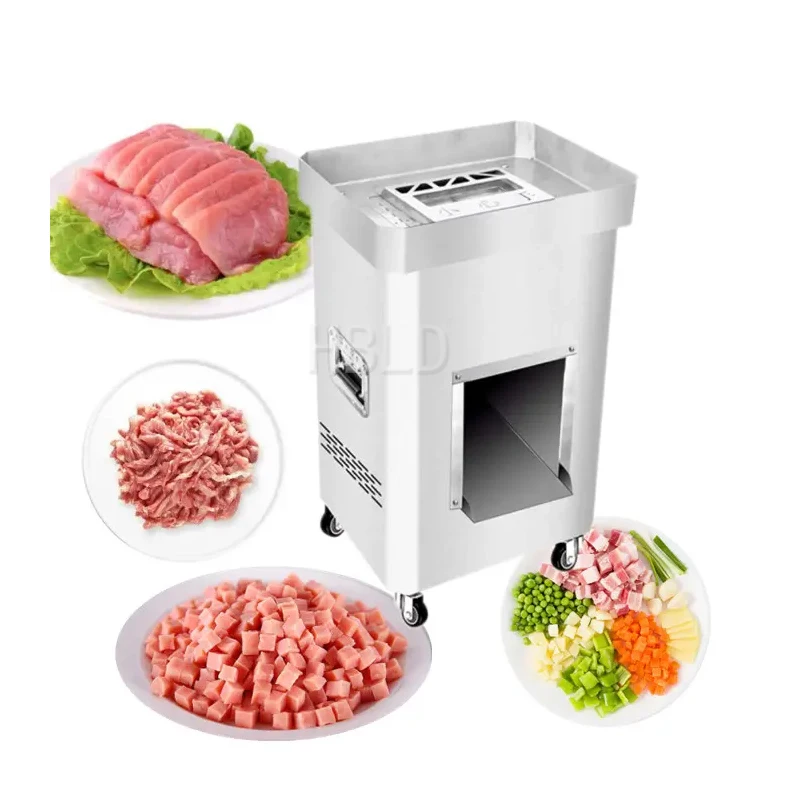 

Small Desktop Electric Fresh Meat Cutting Machine, Household Desktop Vegetable Cucumber And Radish Shredder