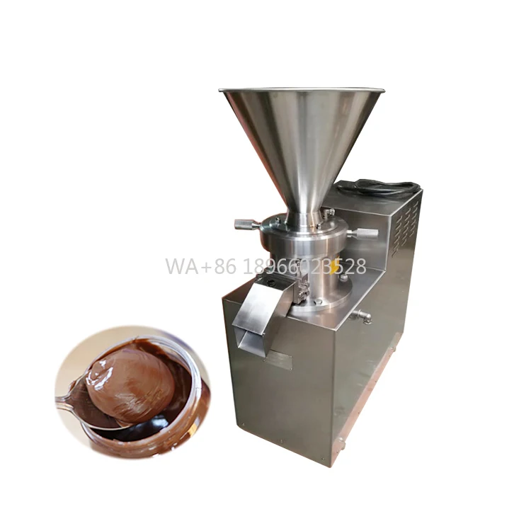 

Industrial 15KW Stainless Steel Pistachio Almond Cashew Nuts Paste Cocoa Beans Butter Colloid Mill Machine