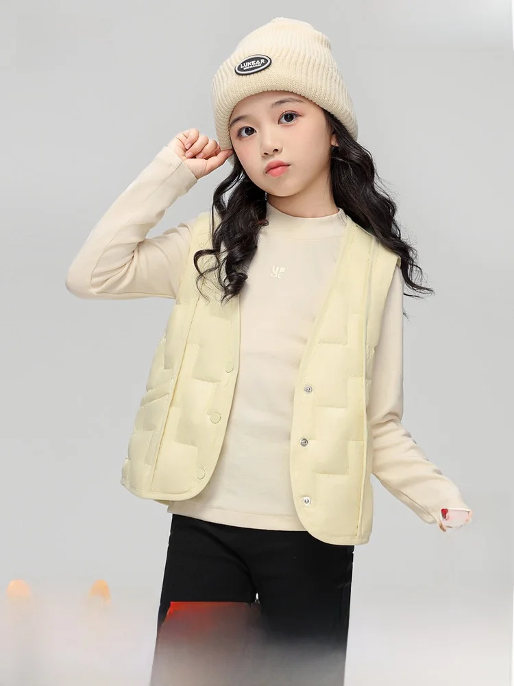 

Легкий пуховый жилет для детей: новинка весенней коллекции SNOW FLNG – комфортный, мягкий, теплый пуховый жилет для мальчиков и девочек, милый, с внутренним наполнителем