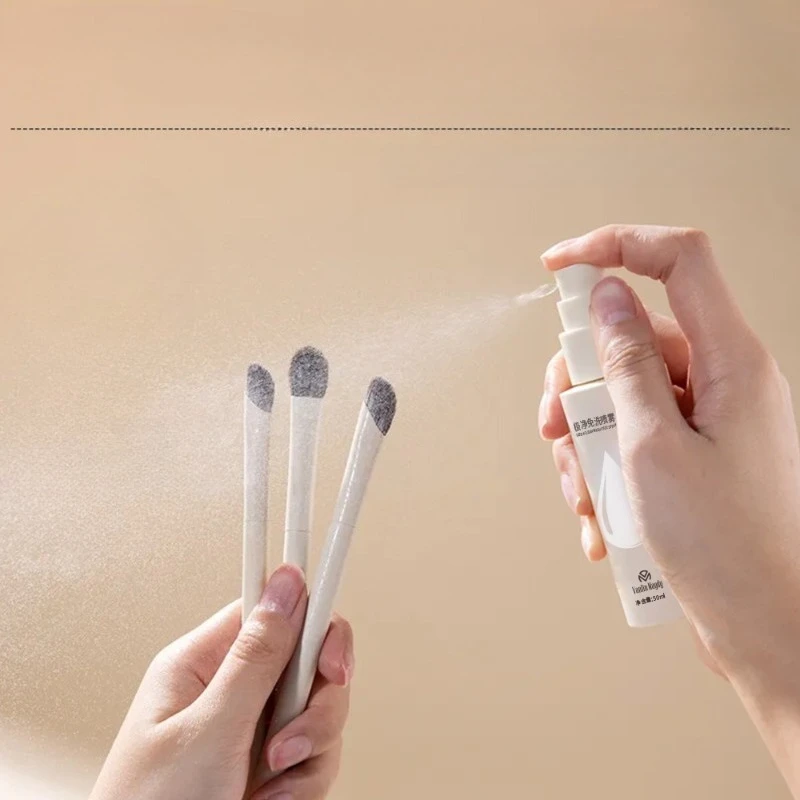 بخاخ تنظيف فرشاة المكياج بدون شطف، سريع الجفاف، تنظيف فوري للعناية بالفرشاة اليومية والاستخدام في السفر، مناسب للمبتدئين #2