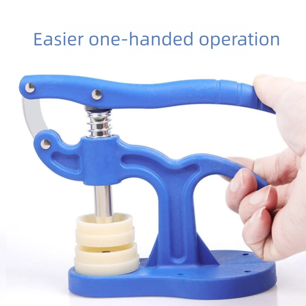 

Нейлоновые штампы, набор инструментов для пресса задней панели часов, эффективный пресс, стабильная база, доводчик корпуса часов, предотвращает скольжение, удобная ручка, открывалка для часов