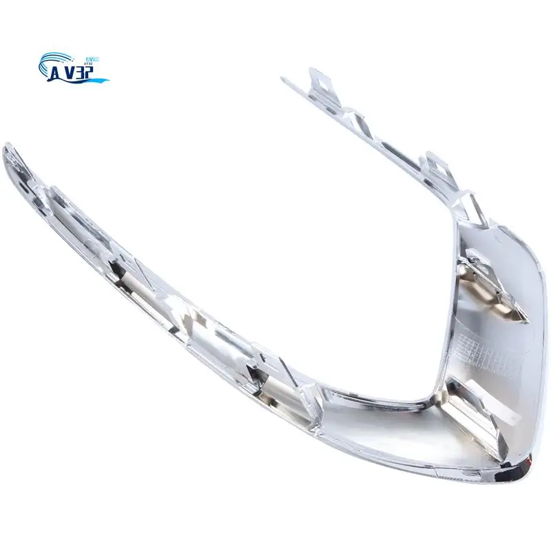 

AV32-Brand New Fog Lamp Lights Frame Cover Bright Strip Moulding Grille Trim For 5008