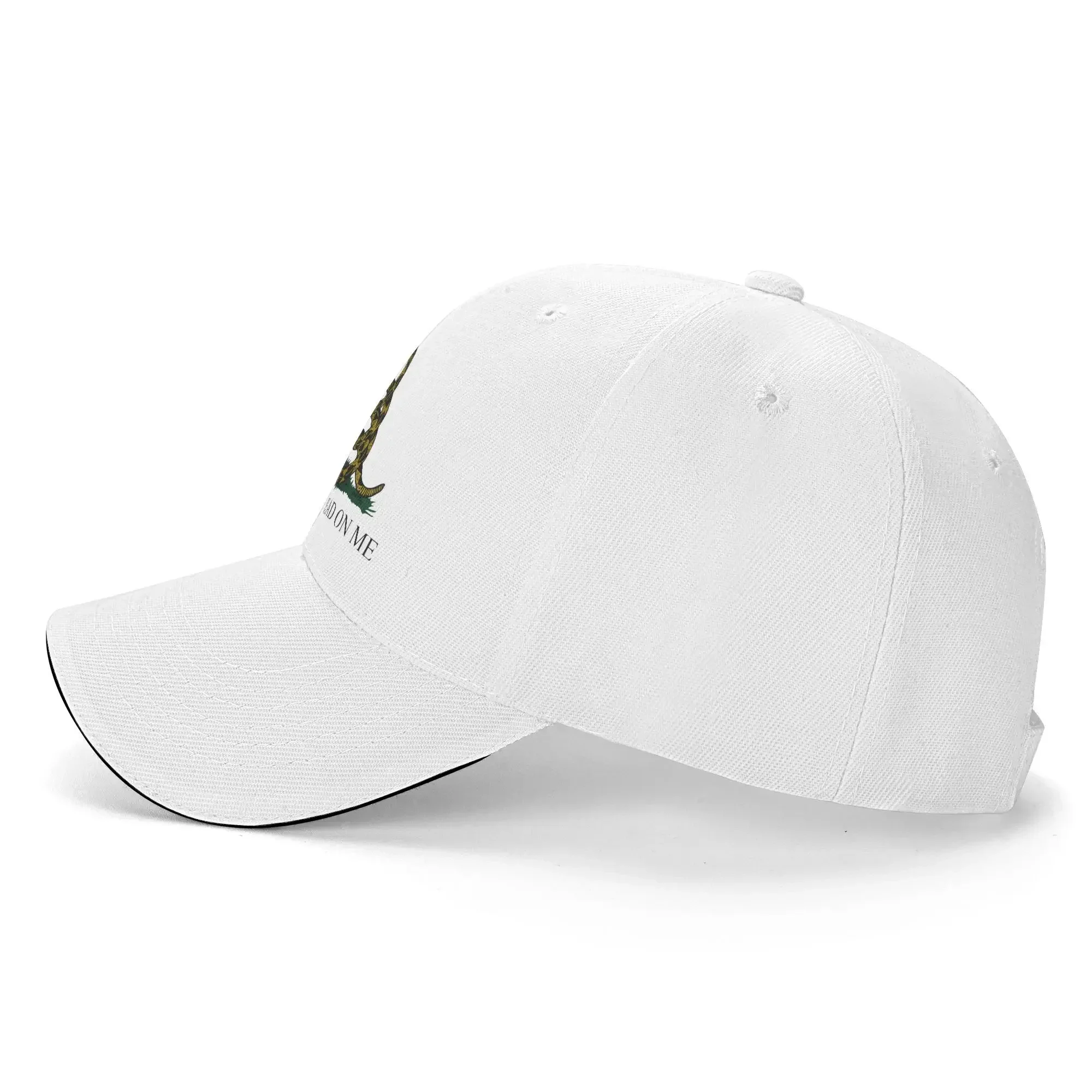 New Dont Tread On Me Liberty Or Death Sandwich Hat Unisex Gadsden Flag Caps Trucker Cap Adjustable Snapback Baseball Cap