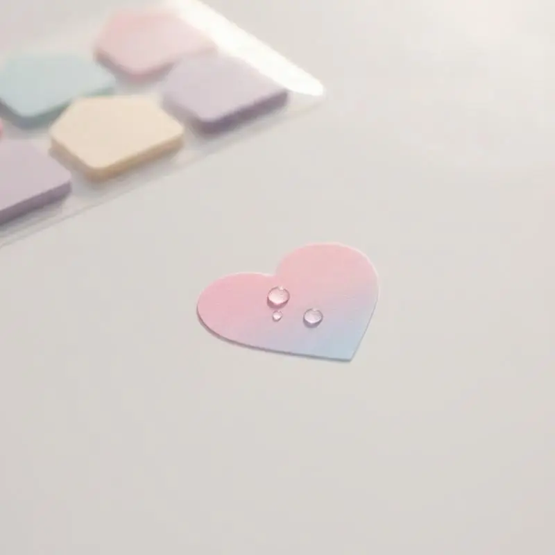 Self-Adhesive  Tabs Paper Flags, 90 Sheets Bookmark Planner Stickers, Loose-leaf Memo Pad Page Markers For Journal Planner