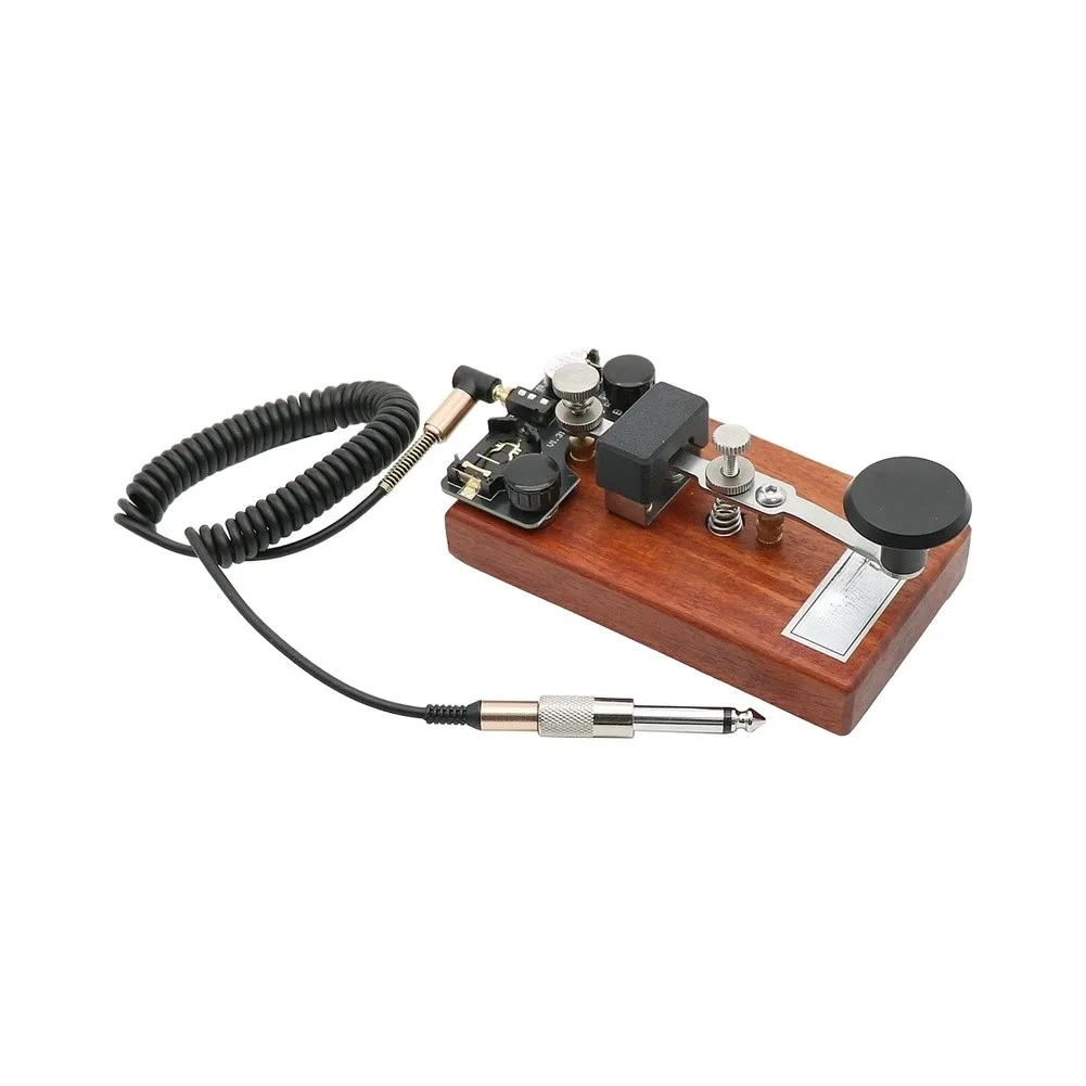 For K-8 For CW For Key for Morse Code Drills Featuring Dual Prompt Technology and 13.3x6.6x5.6cm Portable Size