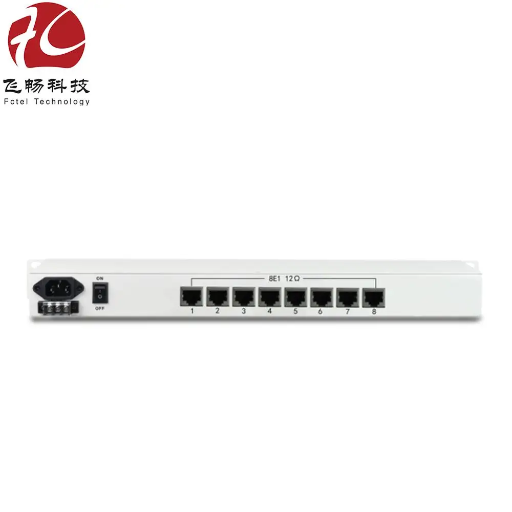 

Дешевая цена 8 преобразователь E1 через Ethernet TDM через IP 10/100/1000M Ethernet, сделано в Китае