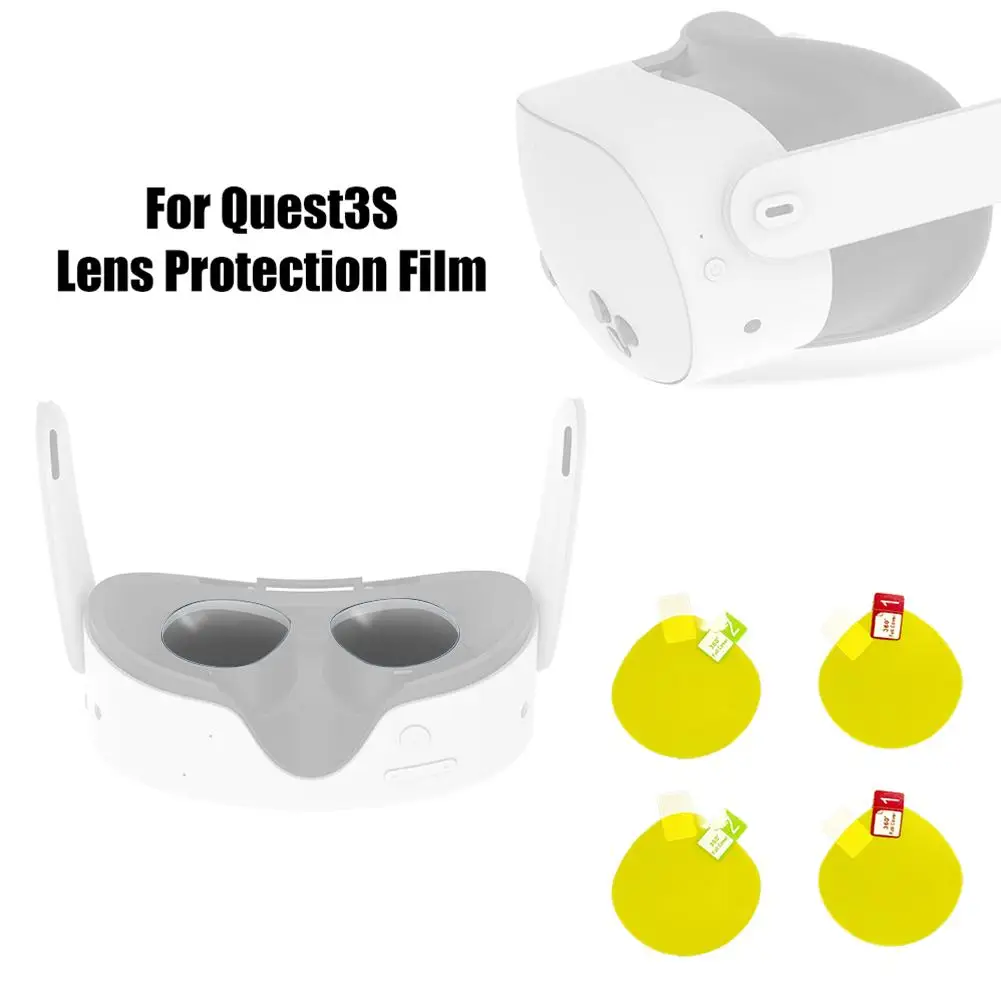 For Meta 3S Lens Protective Film HD Clear Camera Tempered Soft TPU Film Protective Cover for quest 3S Accessories Q5T9