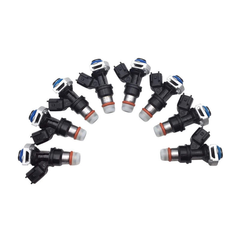 8Pcs Fuel Injectors 12580681 For 2004-2010 Chevy And GMC Avalanche Express Silverado Suburban Tahoe Canyon Yukon Envoy