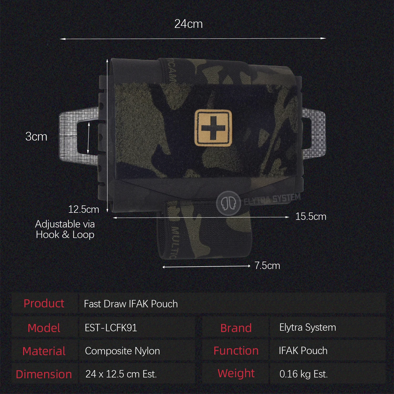 Rapid Deployment First-aid Kit Tactical Molle EMS EMT Pouch IFAK Kits Outdoor Hunting Camping Emergency Survival Bag