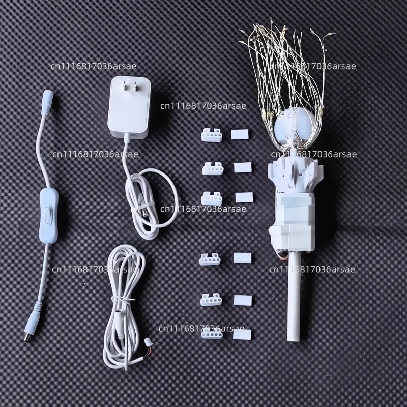 Petal Opener Complete Set With Light Disassembly Accessories Flower Automatic Open Closing Motor