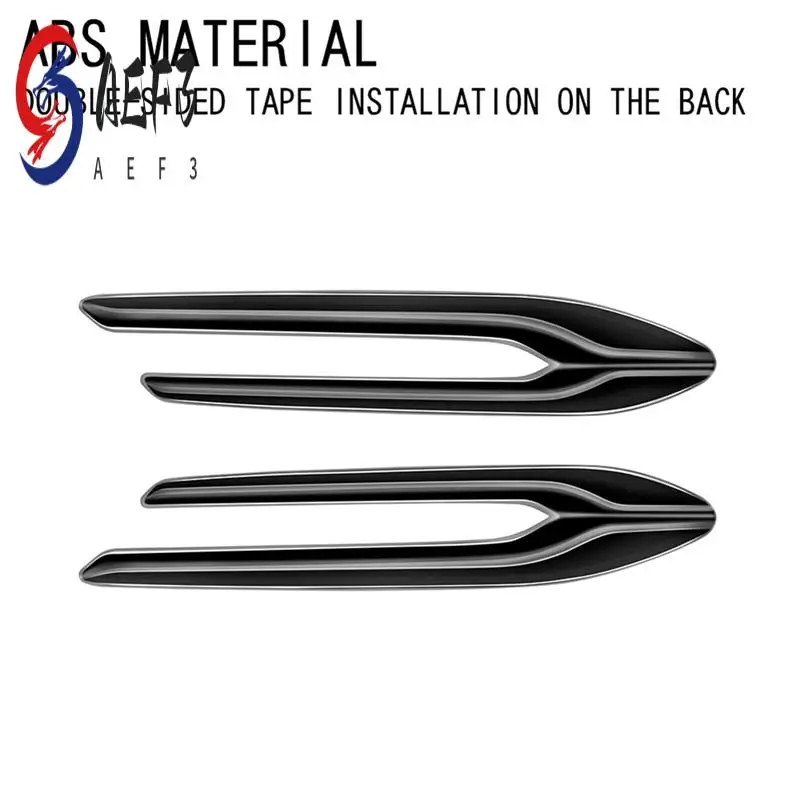 

AEF3-Car Gloss Black Side Wing Emblem Cover Trim Stickers Car Exterior Styling Side Wing Fender For Mazda CX-60 2022+ RHD Parts