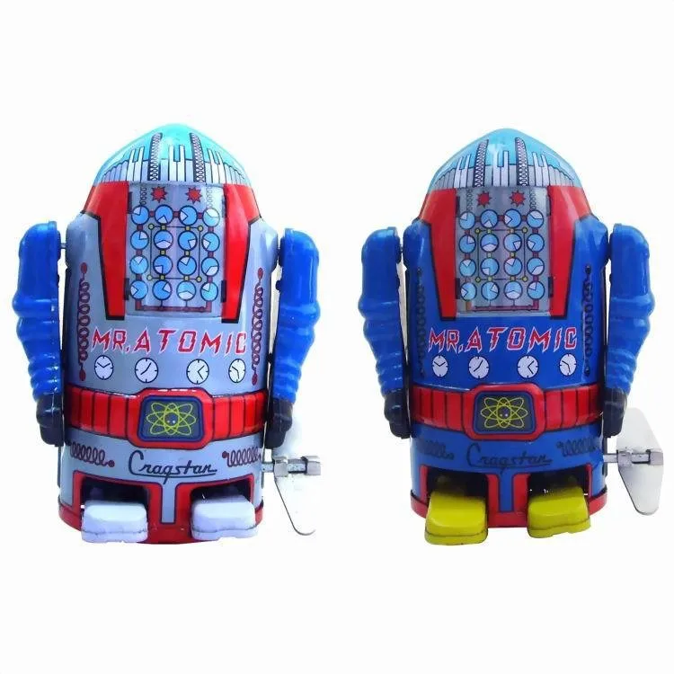 

MS632 Tin Space Robot Retro Nostalgic Collection Handicrafts Gifts Ornaments Tin Toys