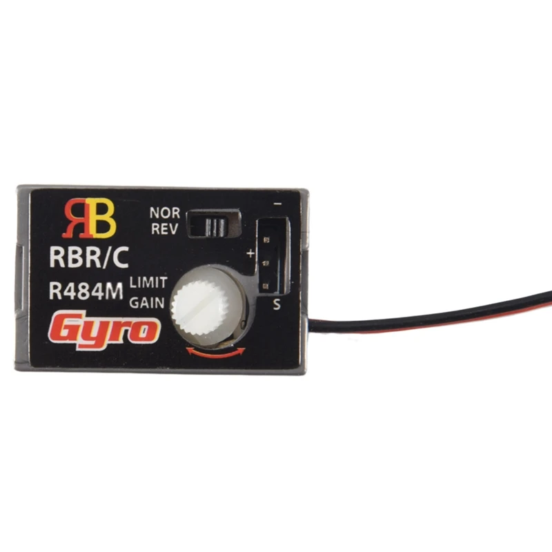 Y34A Mini Gyro Gyroscope for D12 1/10 RC Car Drift Racing Car Steering Output Integrated Compact Light-Weight Design