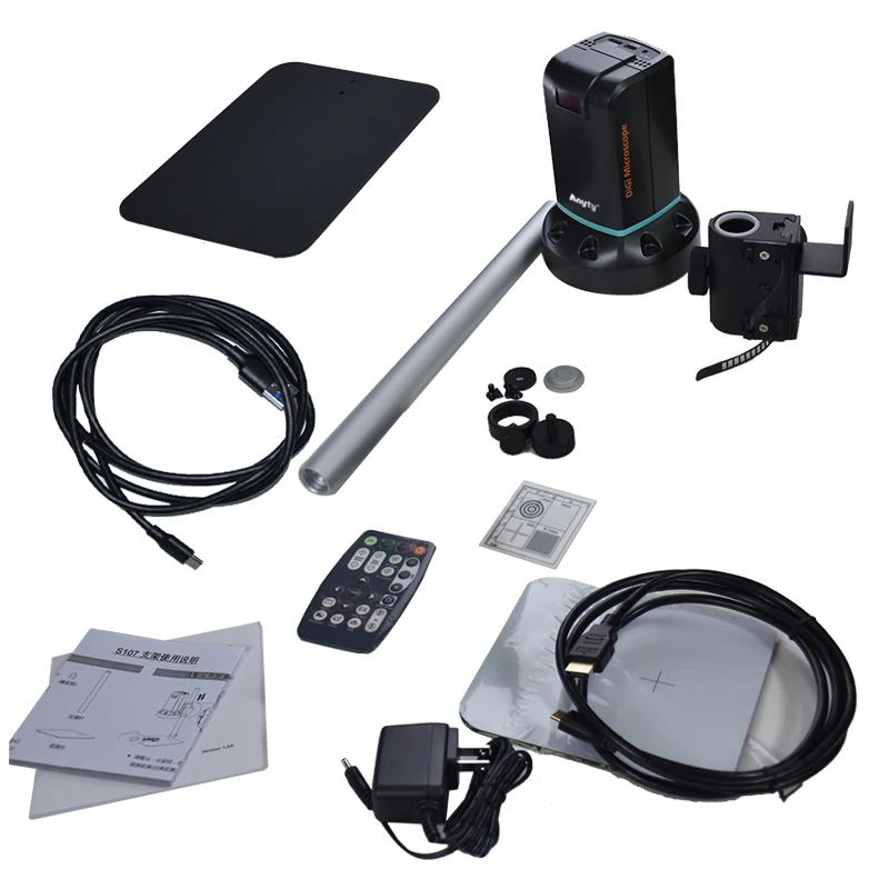 

Digital microscope 3R-MSTVUSB2140 autofocus for photo/video/micron-level measurement