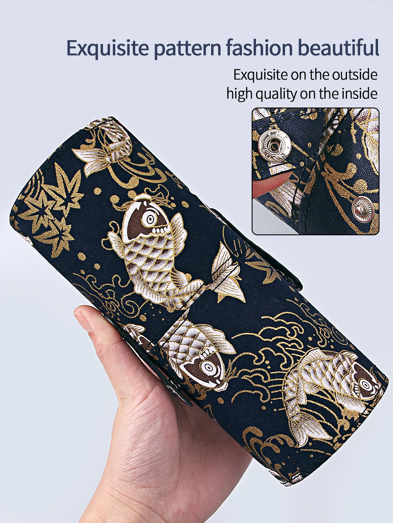 Porte-pinceau de maquillage portable avec couvercle, étui de voyage, rangement pour pinceaux de maquillage, E27