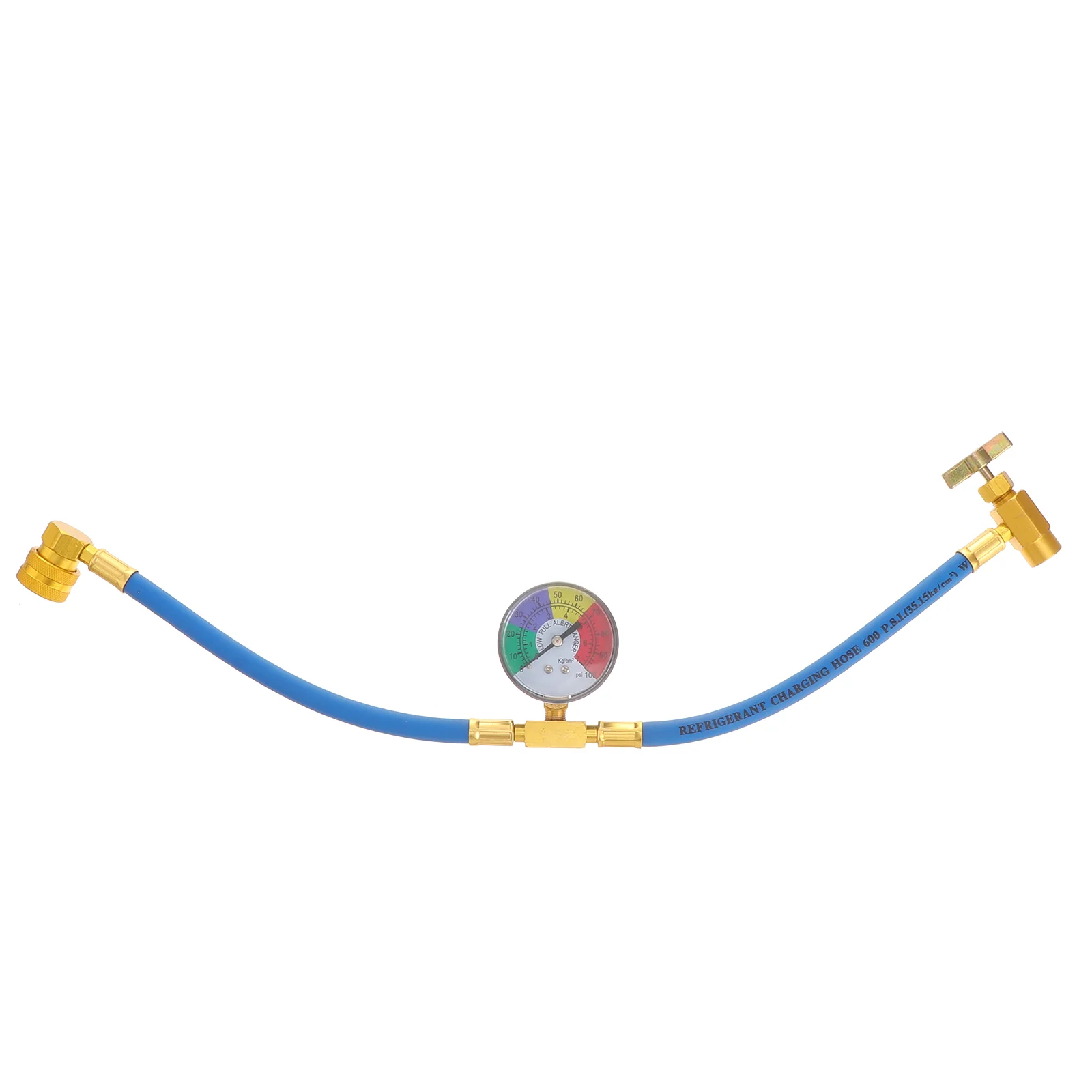 Conditioning Man Air Conditioner Portable Refrigerant Charge Hose R134a 1/2 Thread