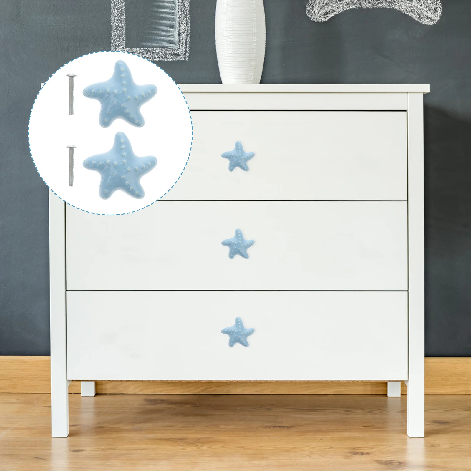 2 قطعة مقابض أدراج شكل مقابض سحب متينة لخزانة الملابس المنزل مكتب بار فندق استخدام مقبض كابينة الإبداعية #4