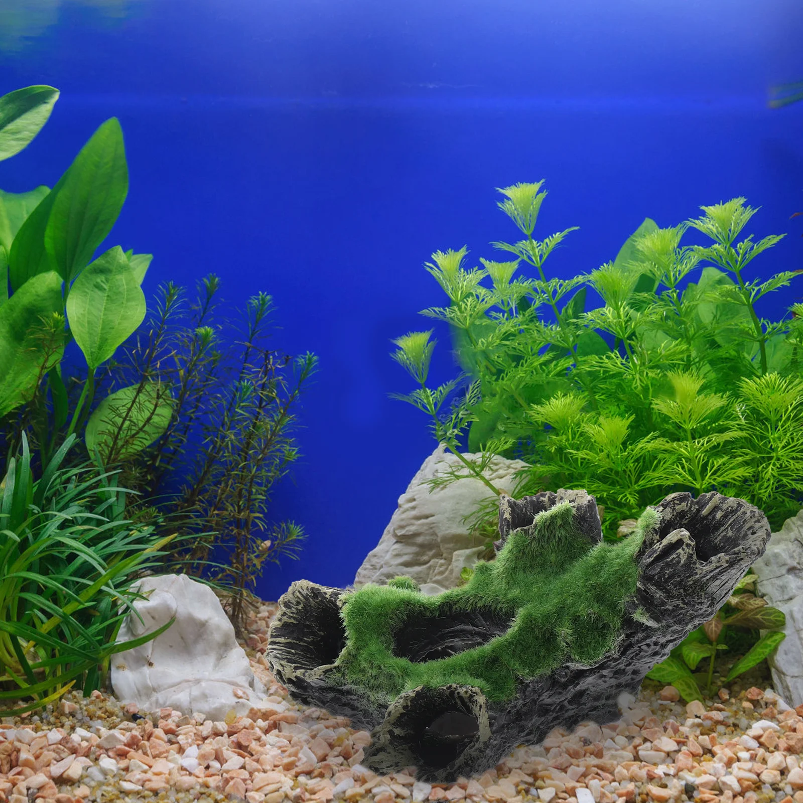 

1Pcs Resin Fish Tank Decoration Natural Look Tree Root Design Safe for Fish Freshwater and Saltwater Aquarium Ornament