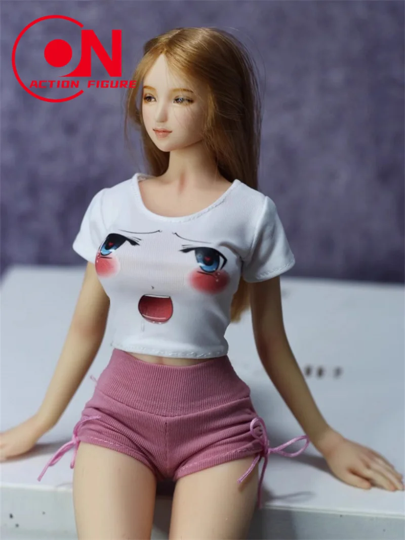 女性の兵士のアクションフィギュア人形、ホットパンツ、かわいいスポーツスタイルの服、12インチ、ph tbl jo、1:6スケール