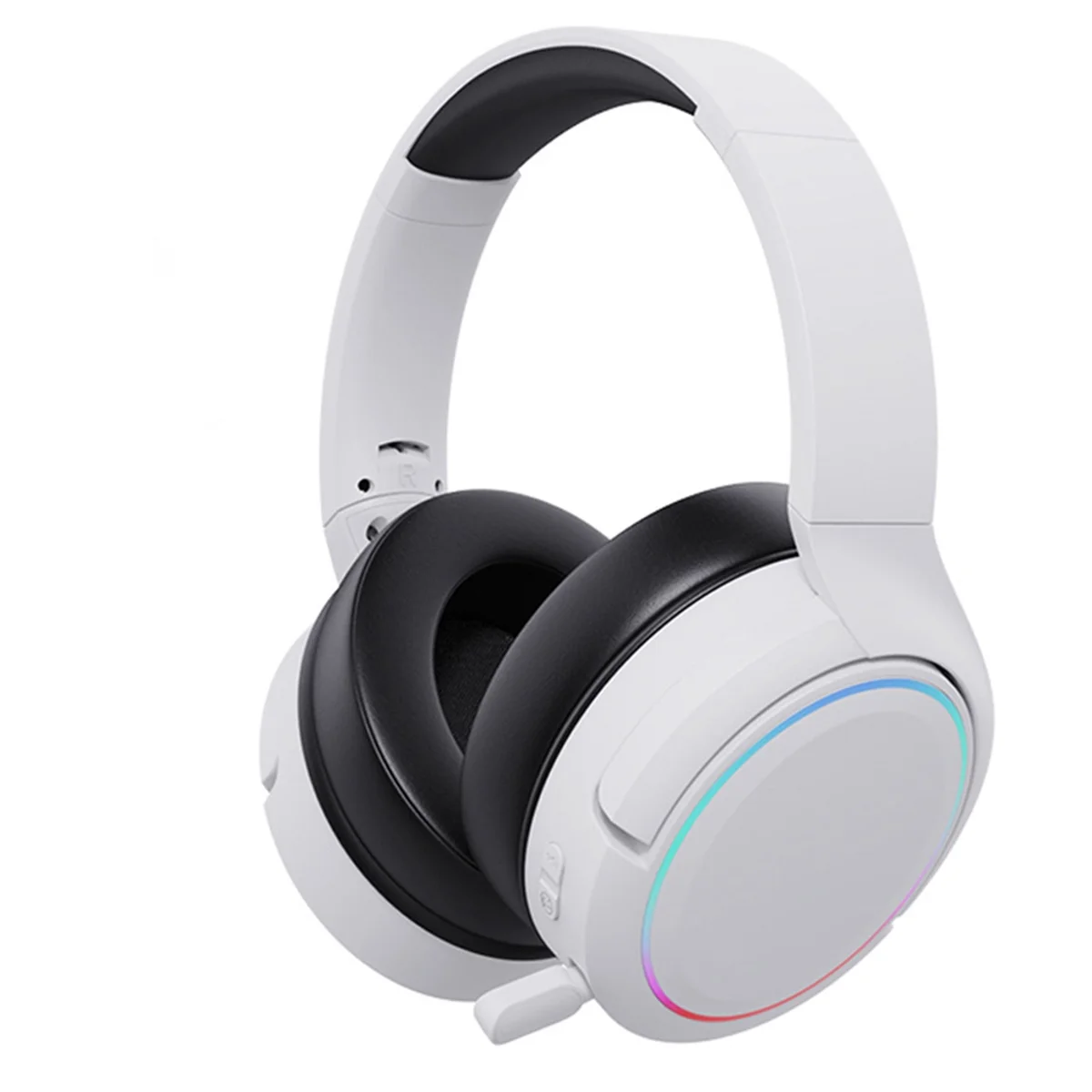 

X7 Pro Wireless Bluetooth 5.1 Gaming Headset Music Headset RGB Gradient Headset Headset Luminous Headset,White