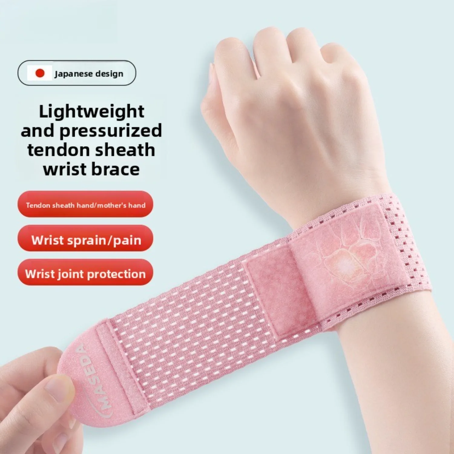 Wrist Brace Wrist Wraps for Weightlifting, Working Out Flexible, Highly Elastic, Adjustable, Comfortable and Multi-Functional
