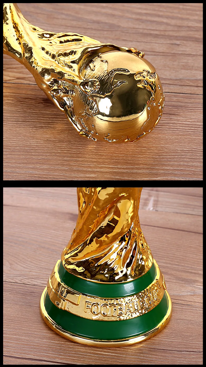 In Stock 2026 FIFA World Cup Trophy Model Ornament Football Trophy Model Soccer Fan Commemorative Decoration Collection Gifts