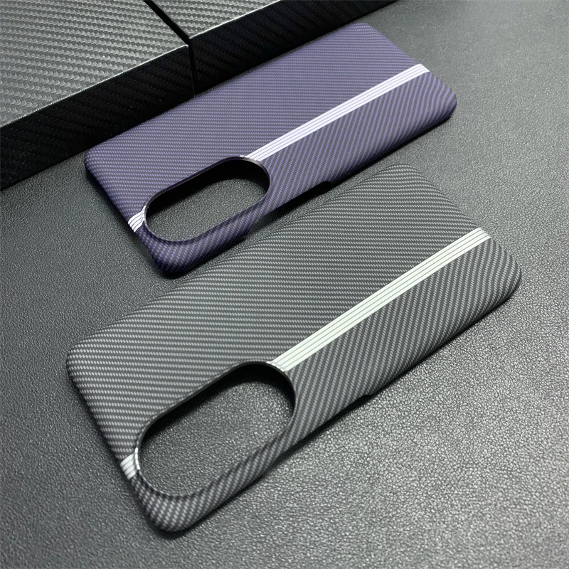 Ultra-Thin Carbon Fiber Texture Case for Honor 200 Pro 100 90GT 80 70 Pro Plus Skin Feel Matte Frosted Protective Cover Funda