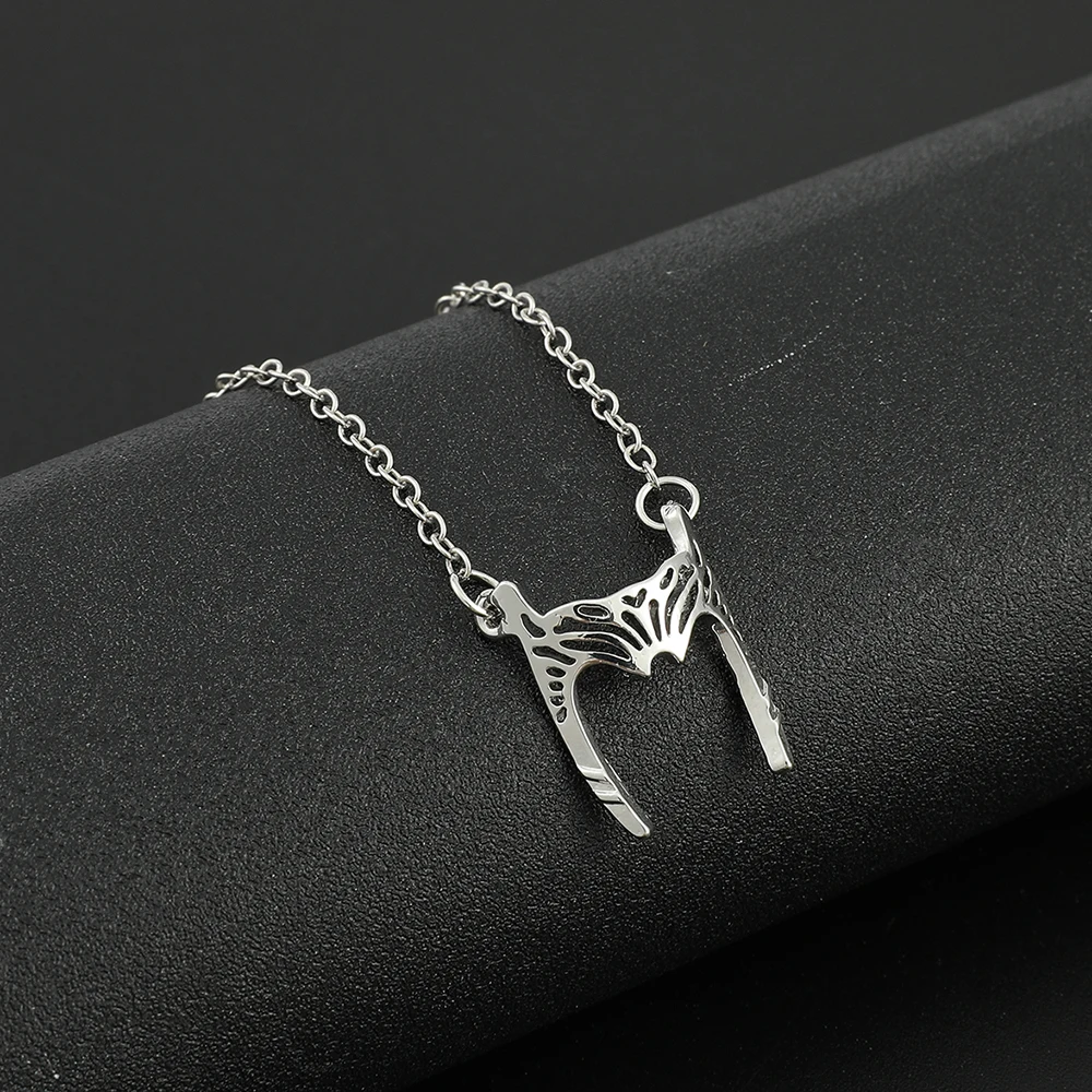 Marvel Scarlet Witch Crown Pendant Necklace Silver Colour The Avengers Metal Necklace for Women Jewelry Accessories Toy Gift