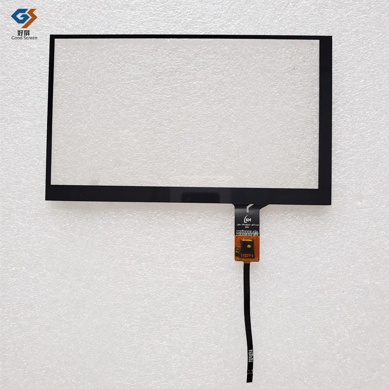 6.95 inch New P/N LXH-TPC0037-677-V5 Car GPS Navigation Radio Player Capacitive Touch Screen Digitizer Sensor 163*97mm GT615